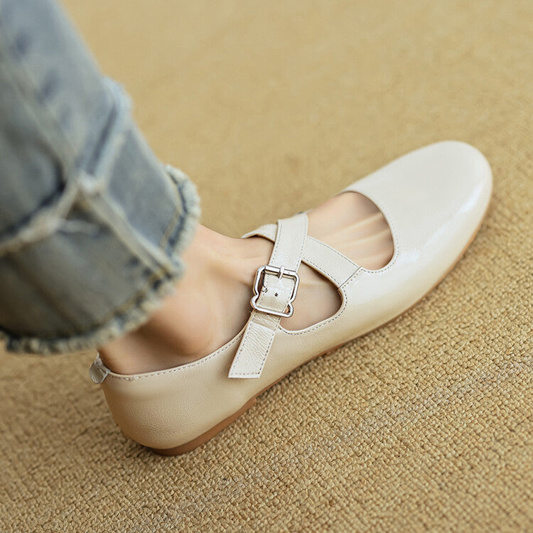 Nyra Genuine Leather Shoes