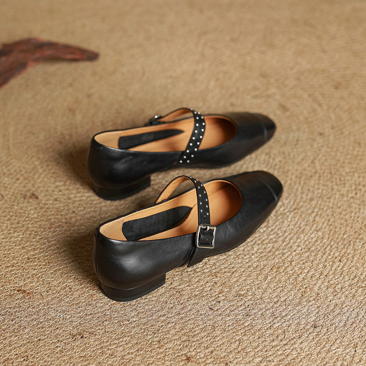 Elry Genuine Leather Shoes