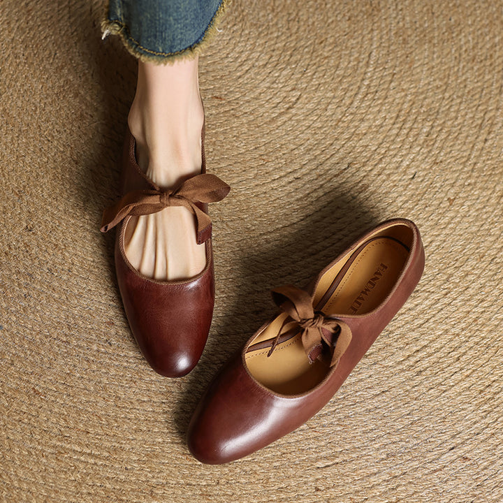 Elona Genuine Leather Shoes