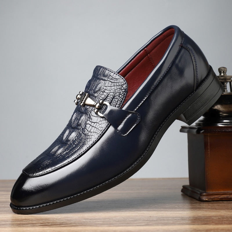 Rovian Polished Leather Bit Loafers