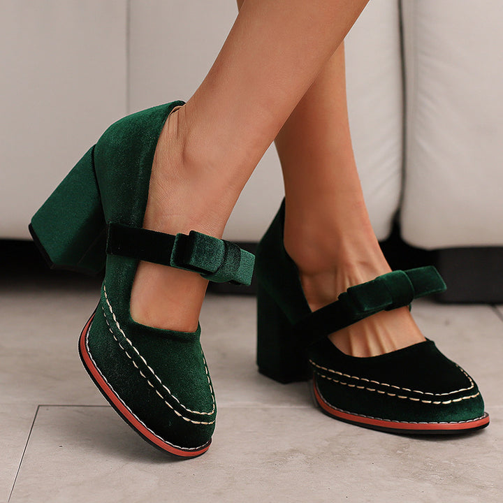 Clair Block Heels