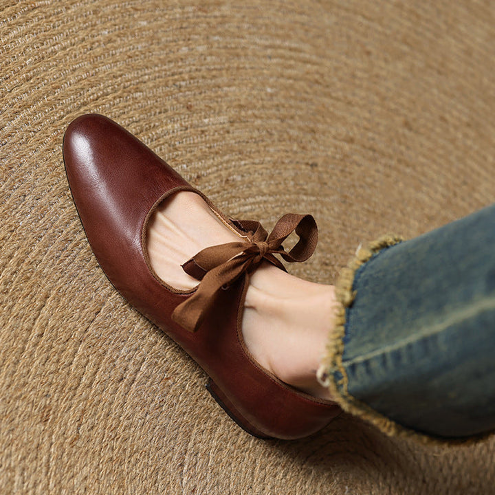 Elona Genuine Leather Shoes