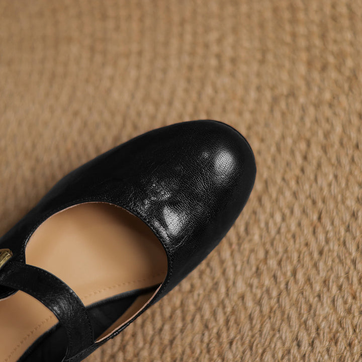 Elva Genuine Leather Shoes