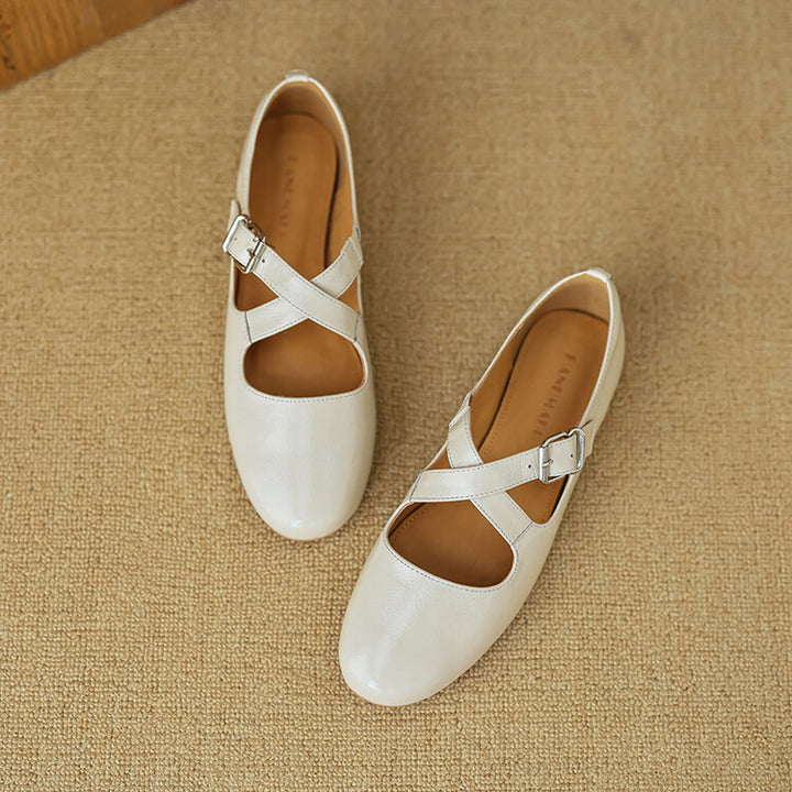 Nyra Genuine Leather Shoes