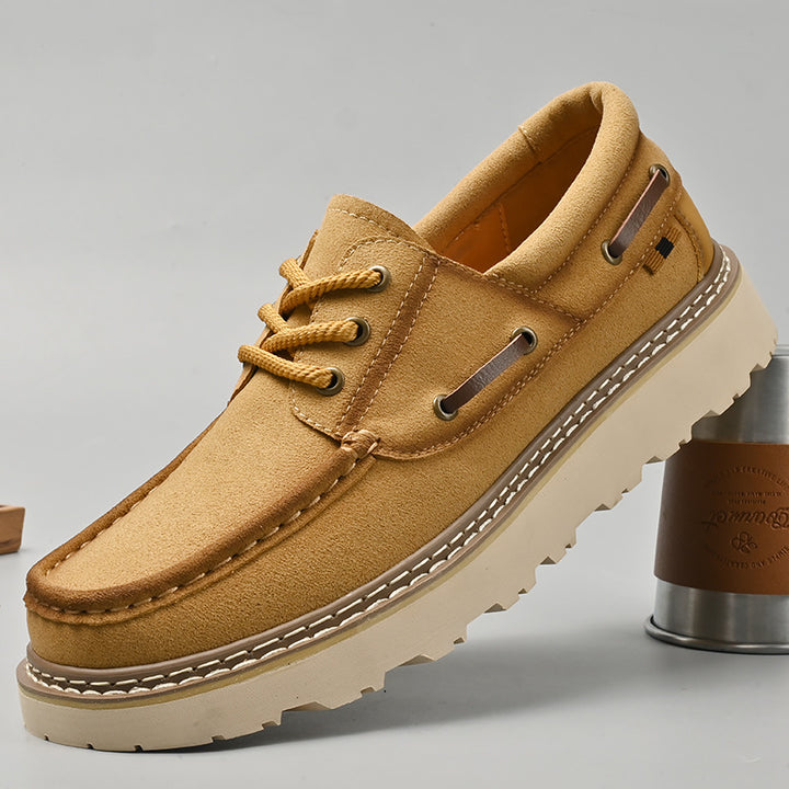 Harbor Genuine Leather Lace-up Shoes