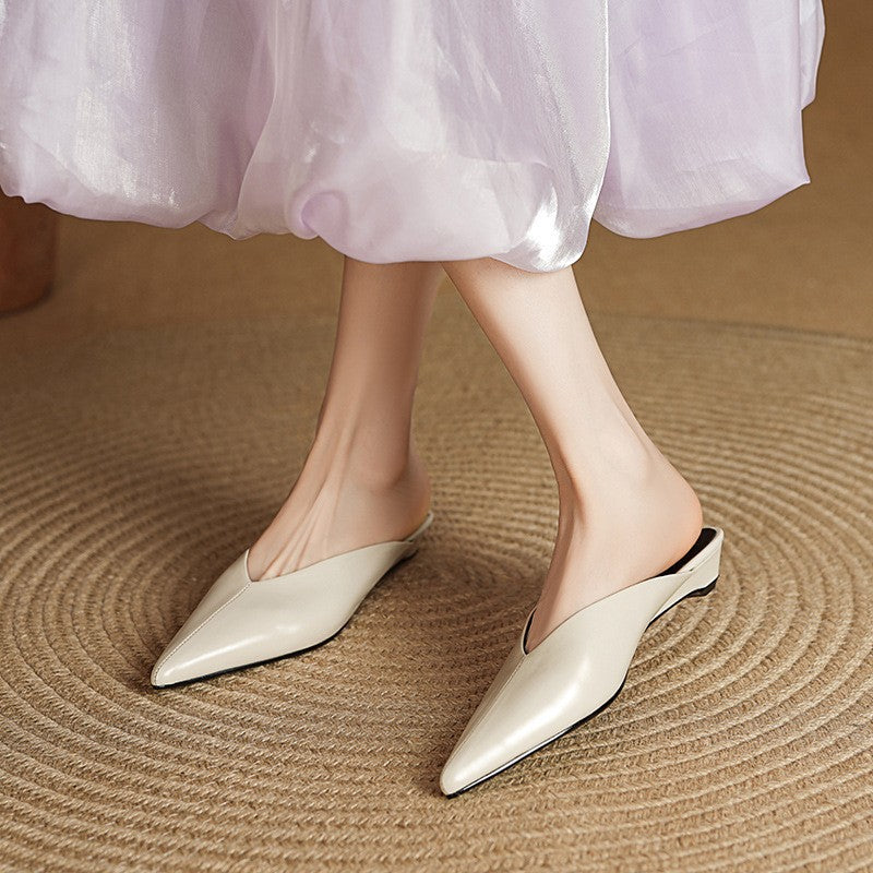 Eneva Leather Mules