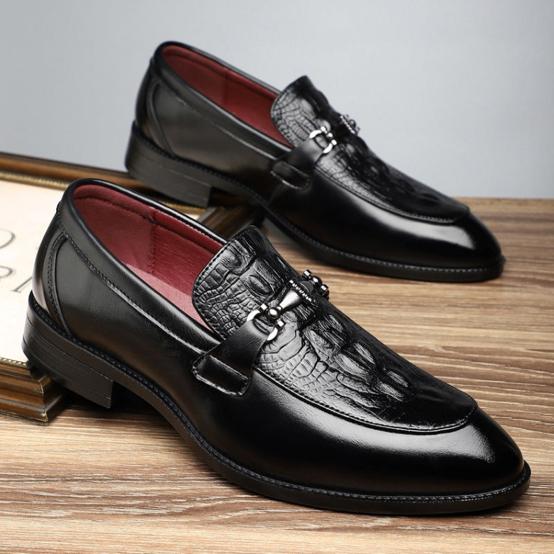 Rovian Polished Leather Bit Loafers