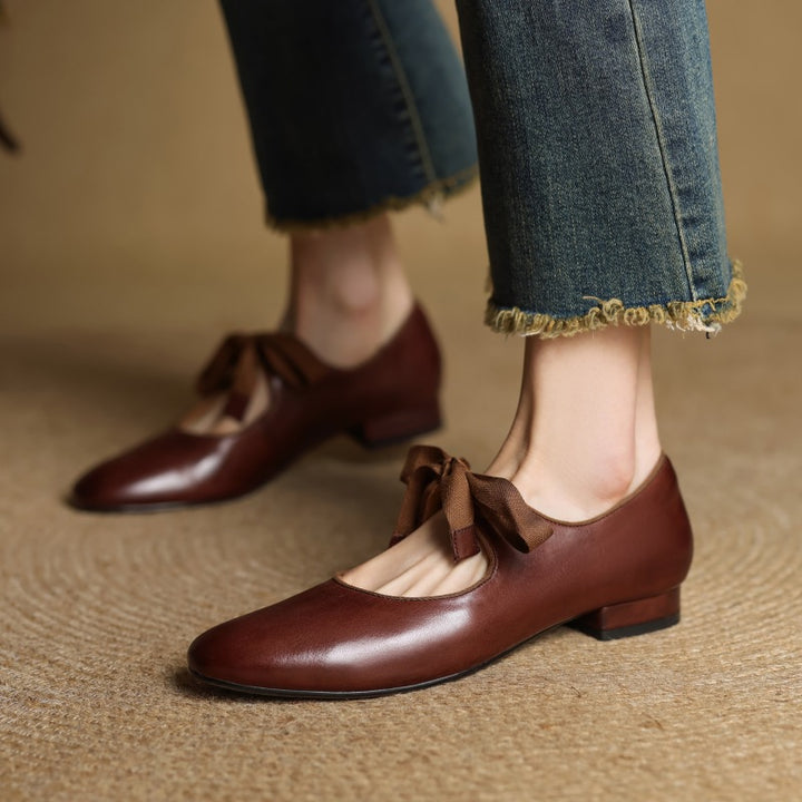 Elona Genuine Leather Shoes