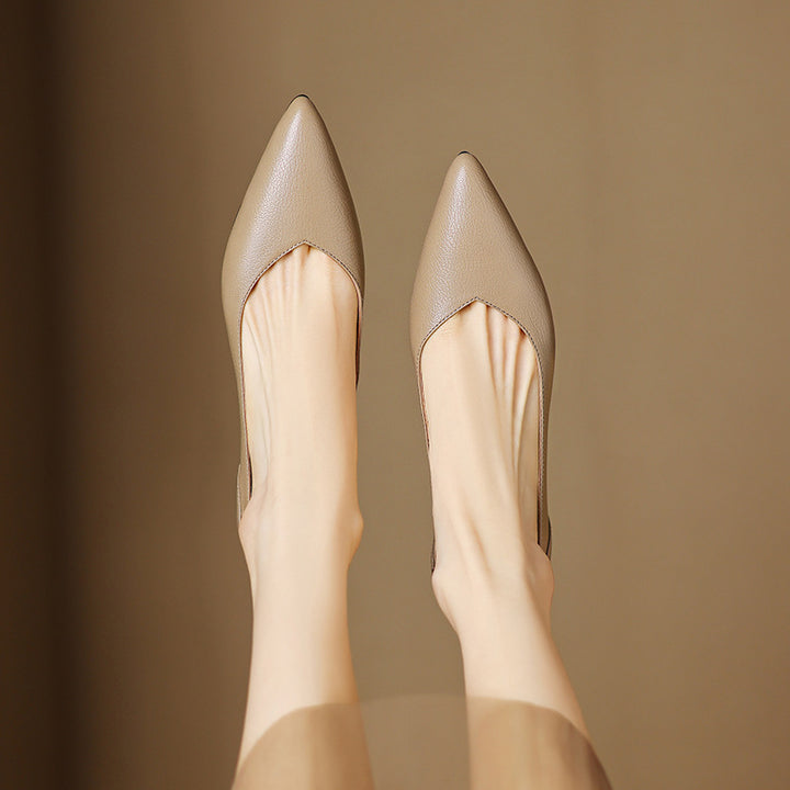 Nera Genuine Leather Heels