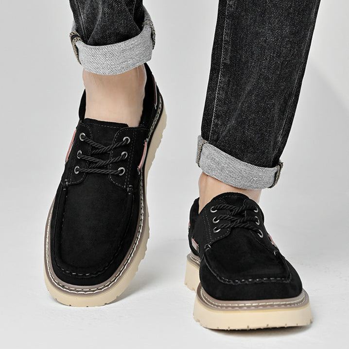 Harbor Genuine Leather Lace-up Shoes