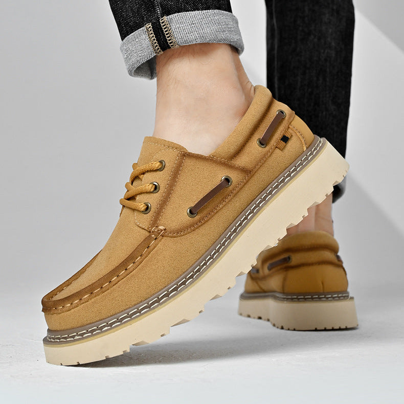 Harbor Genuine Leather Lace-up Shoes