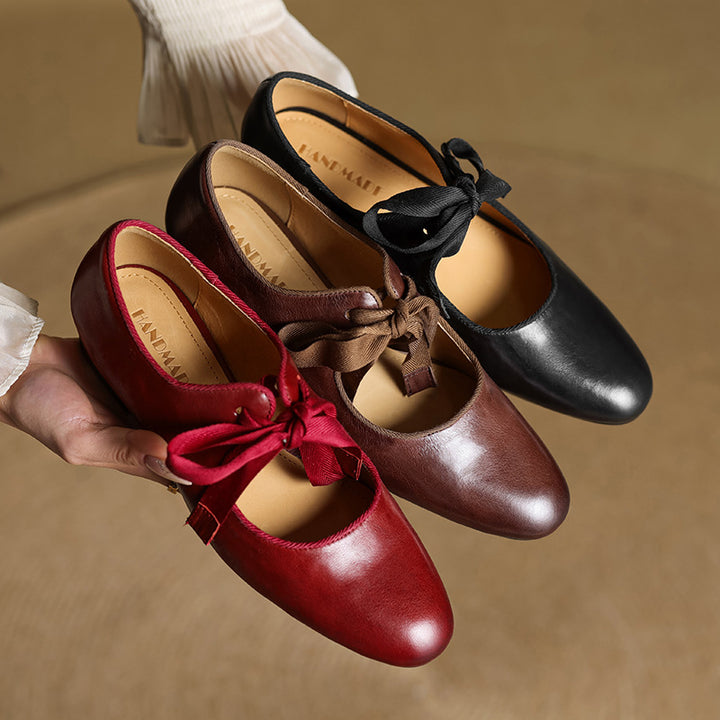 Elona Genuine Leather Shoes