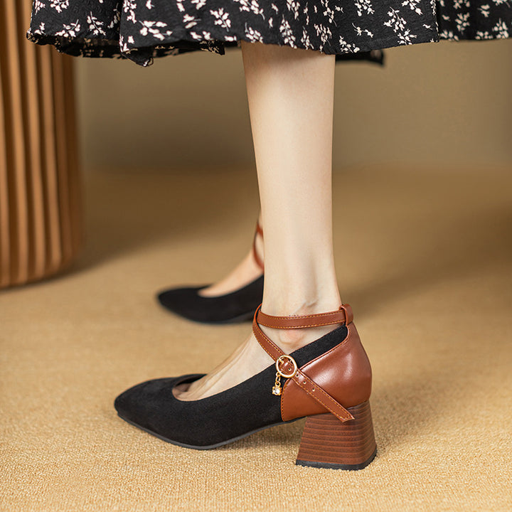 Avira Suede Heels