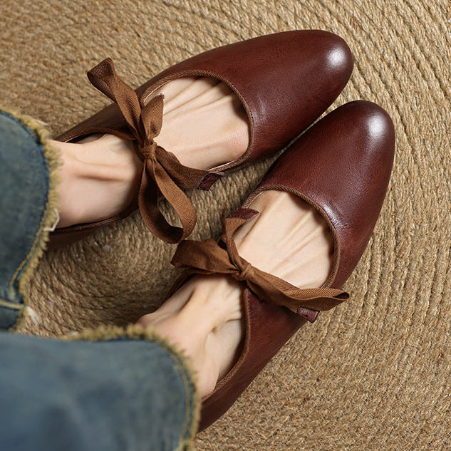 Elona Genuine Leather Shoes