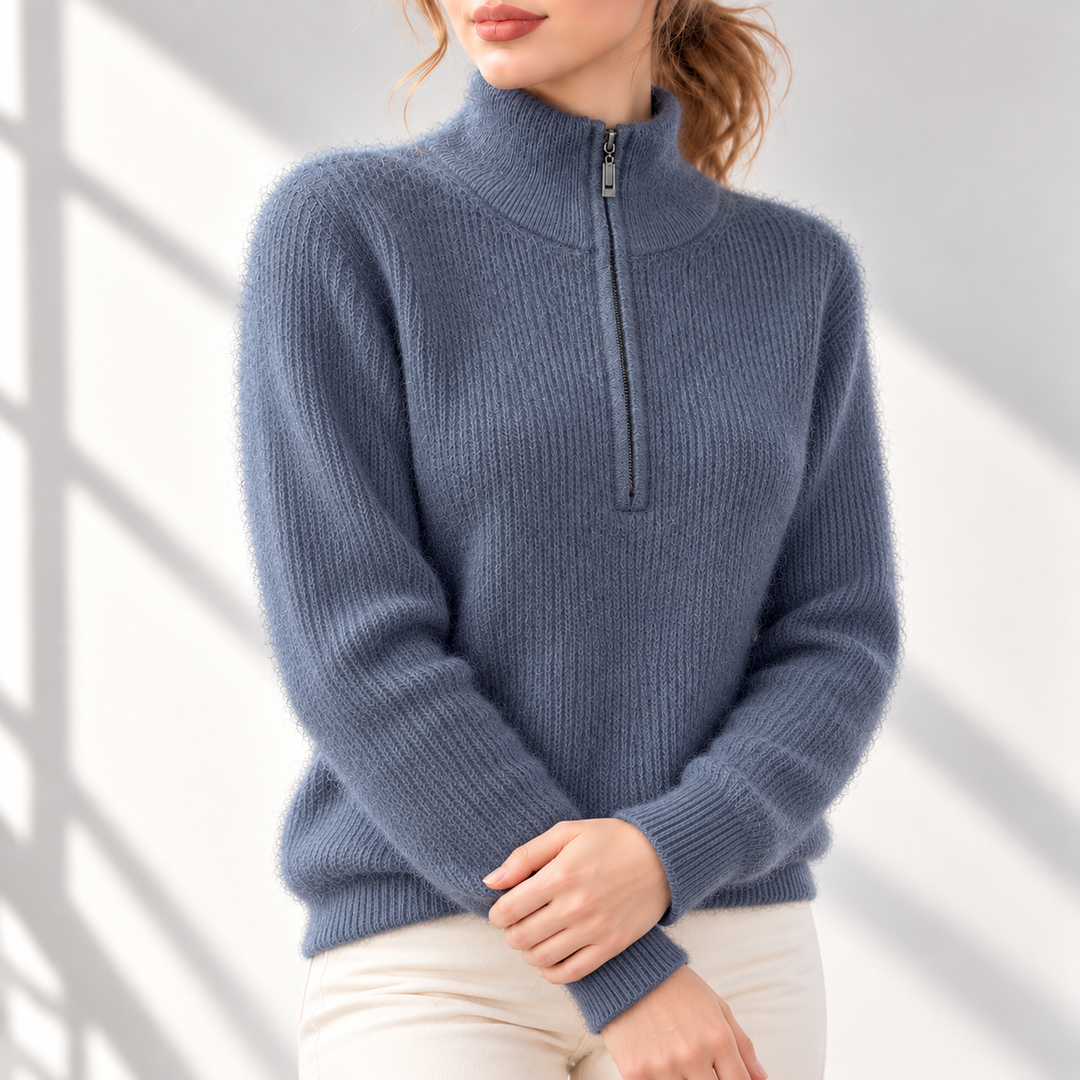 Scarlett Mink Cashmere Sweater