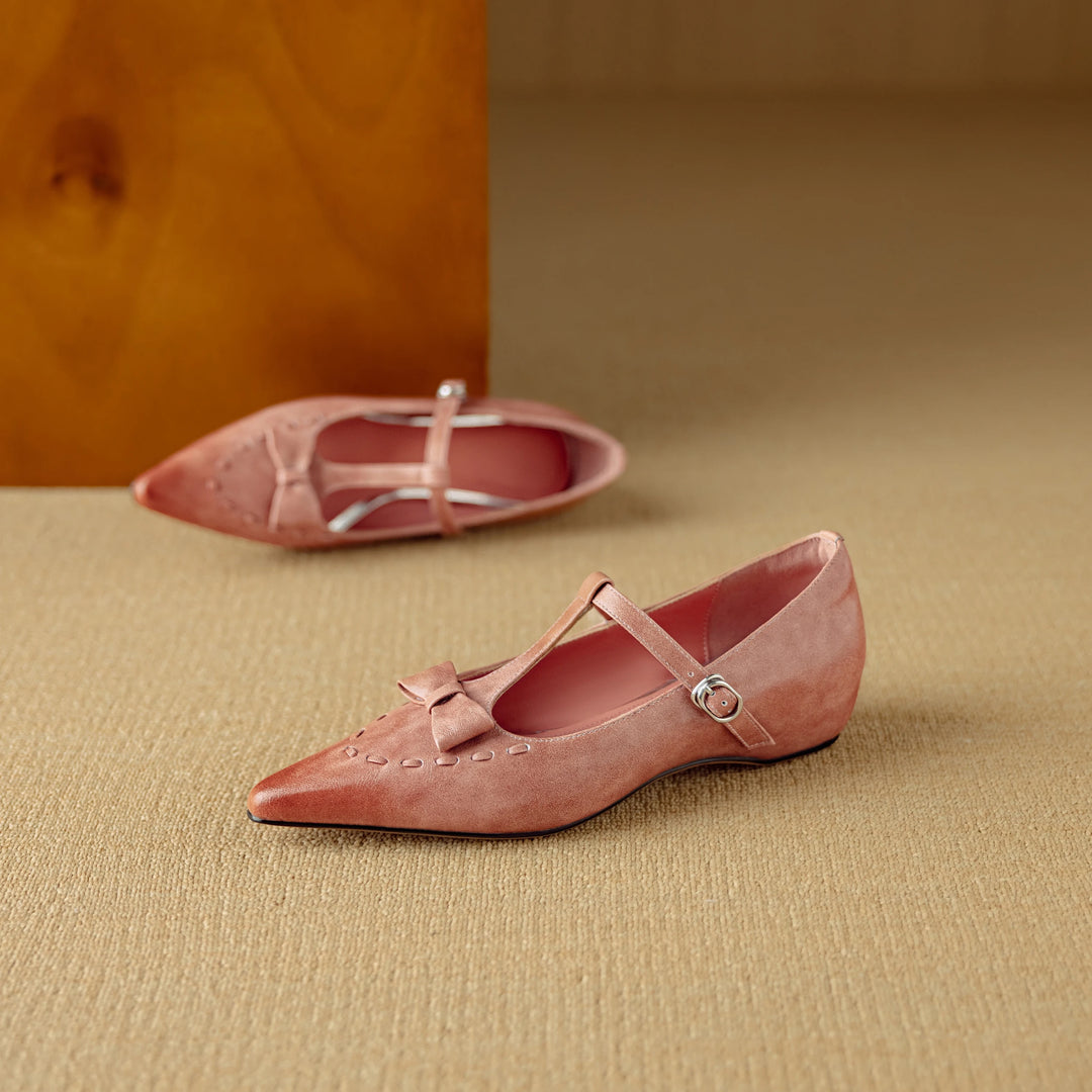 Tiara Genuine Leather Pumps