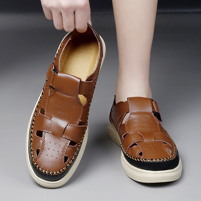 Cairo Genuine Leather Fisherman Sandals