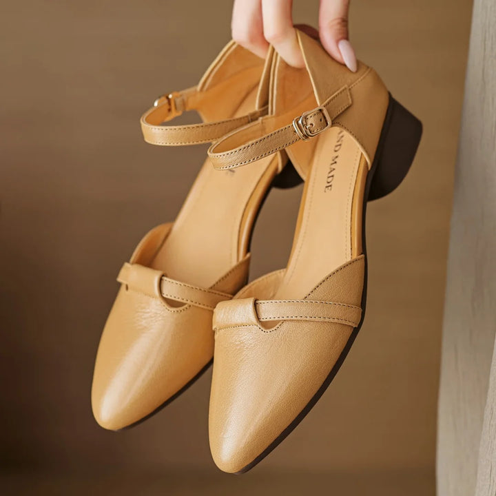 Laney Genuine Leather Heels