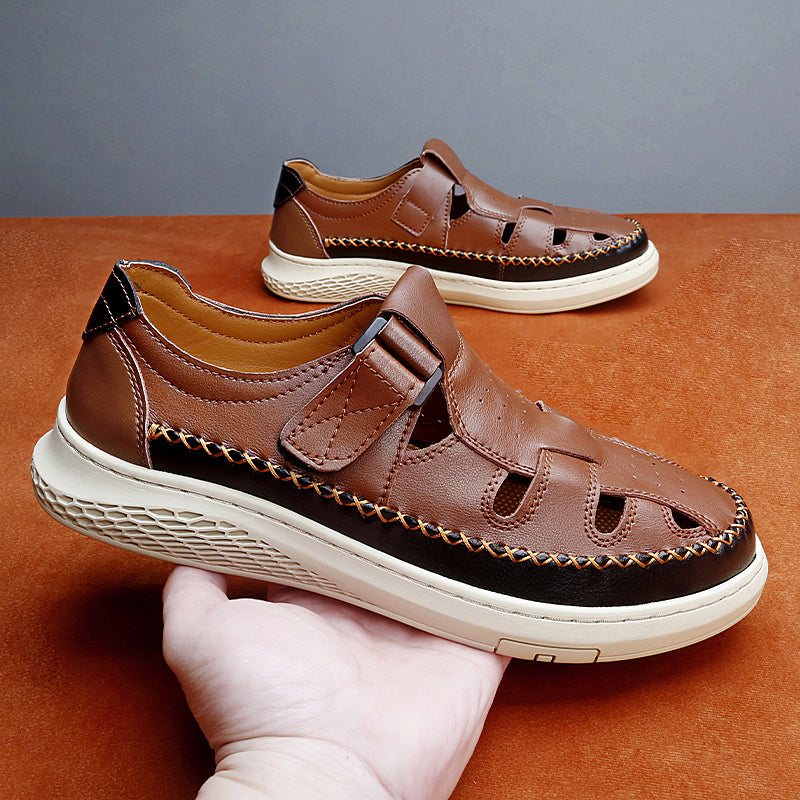 Cairo Genuine Leather Fisherman Sandals
