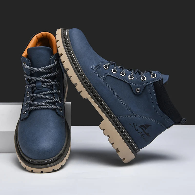Regon Genuine Leather Boots