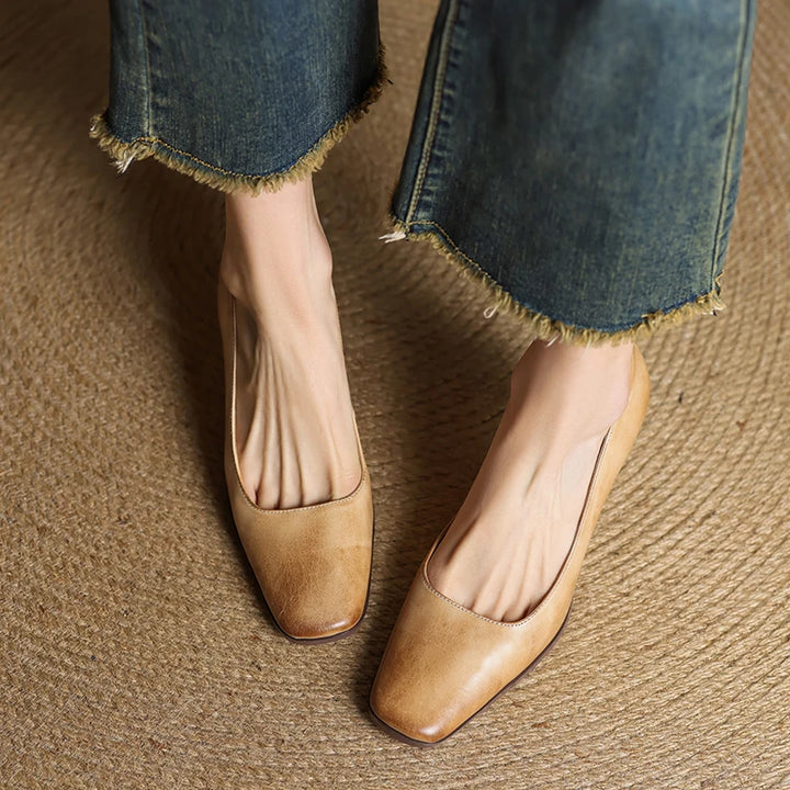 Diara Genuine Leather Heels