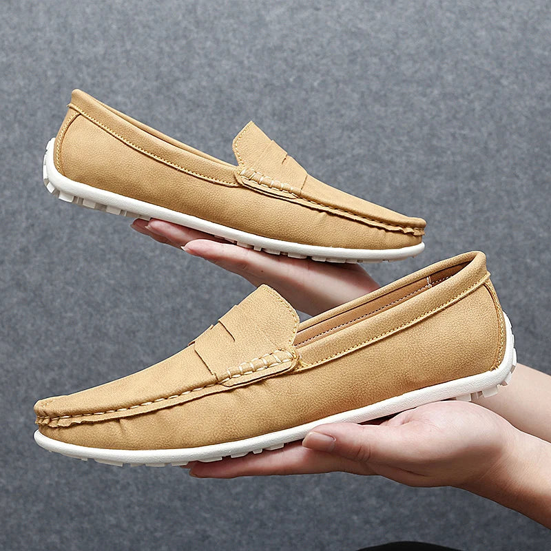 Travor Genuine Leather Loafers