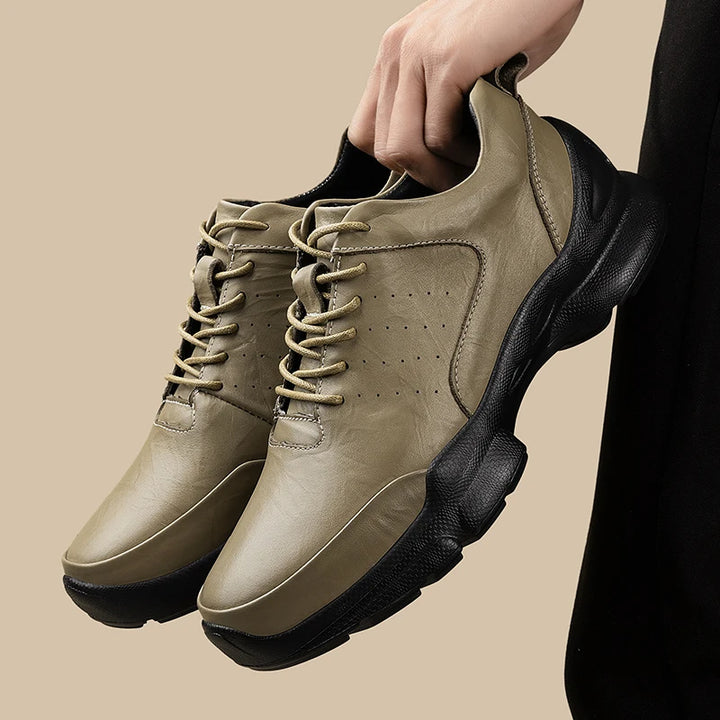 Brex Genuine Leather Sneakers