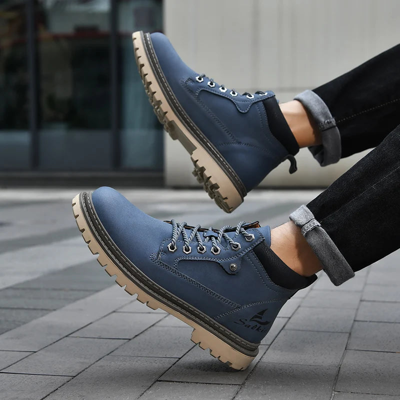 Regon Genuine Leather Boots