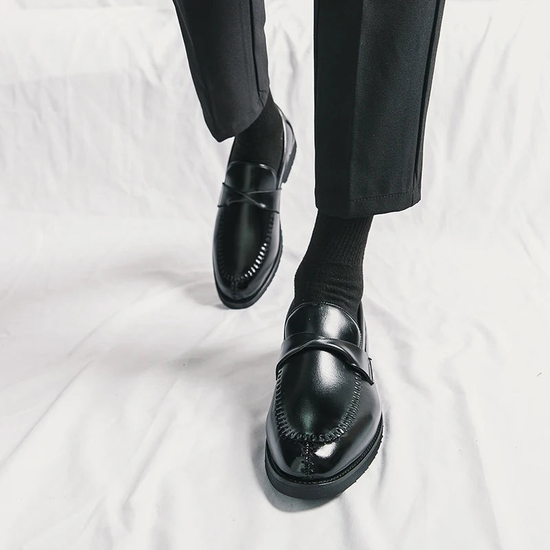 Teviot Genuine Leather Loafers