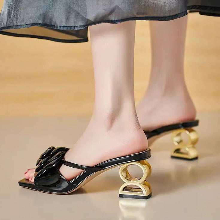 Rosette Heels