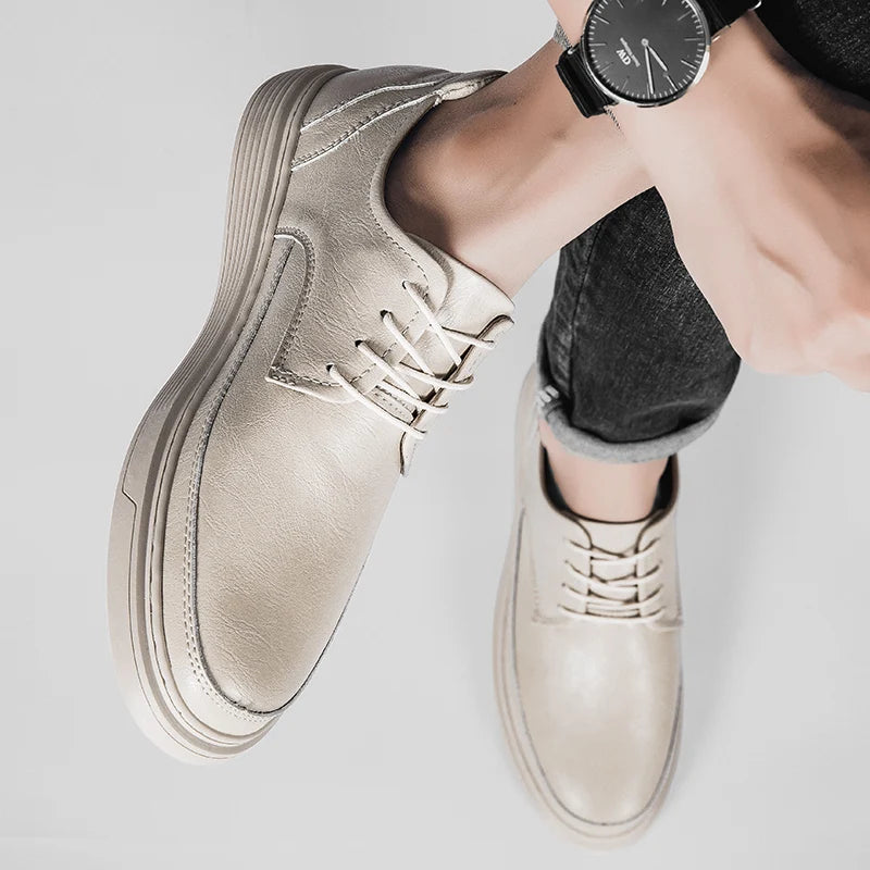 Athen Genuine Leather Sneakers
