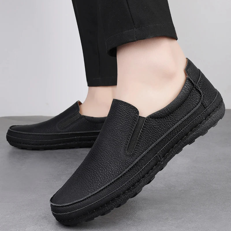 Larvis Genuine Leather Loafers
