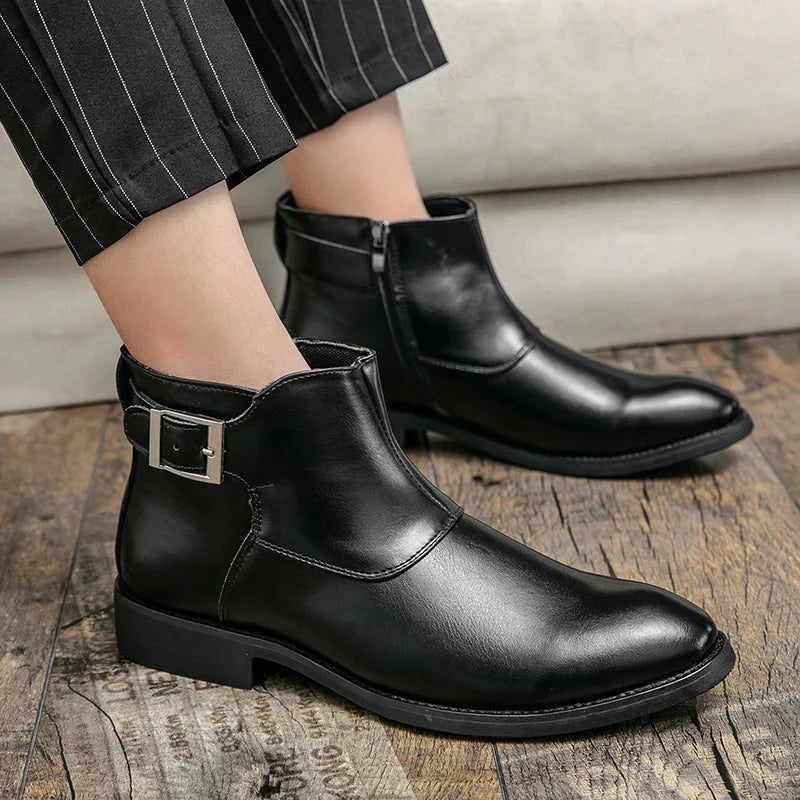 Myles Genuine Leather Boots