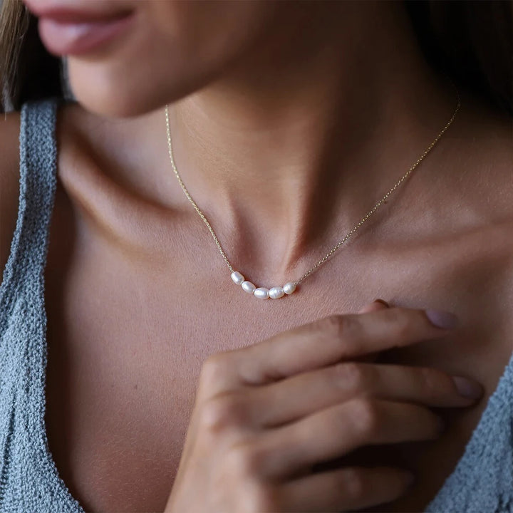 Aurea Pearl Necklace