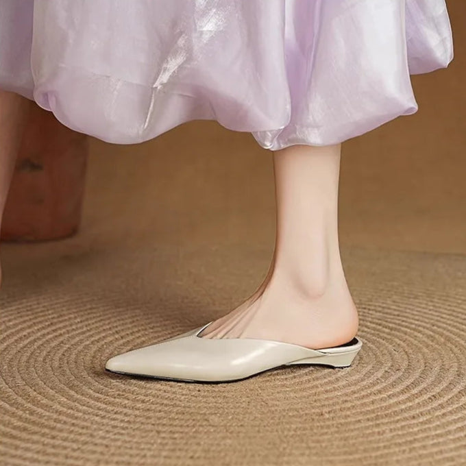 Eneva Leather Mules