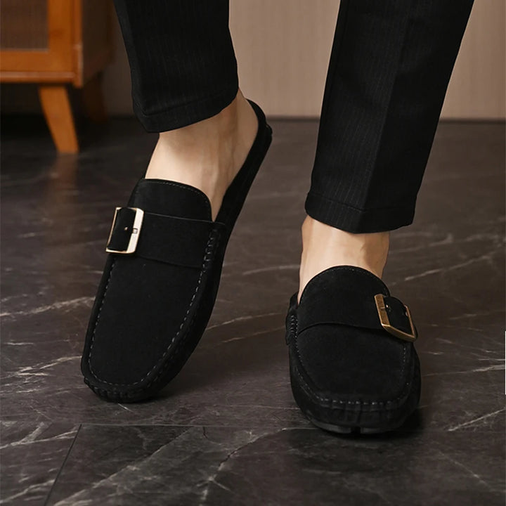Zayden Suede Mules