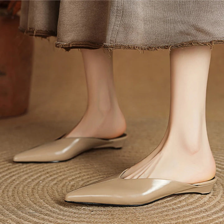 Eneva Leather Mules