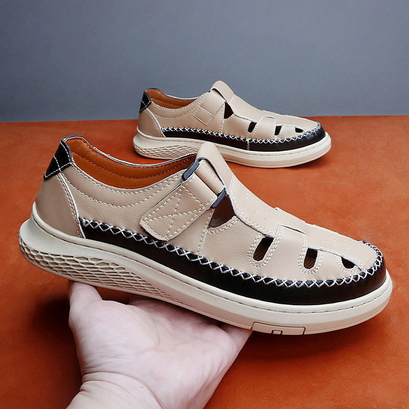 Cairo Genuine Leather Fisherman Sandals