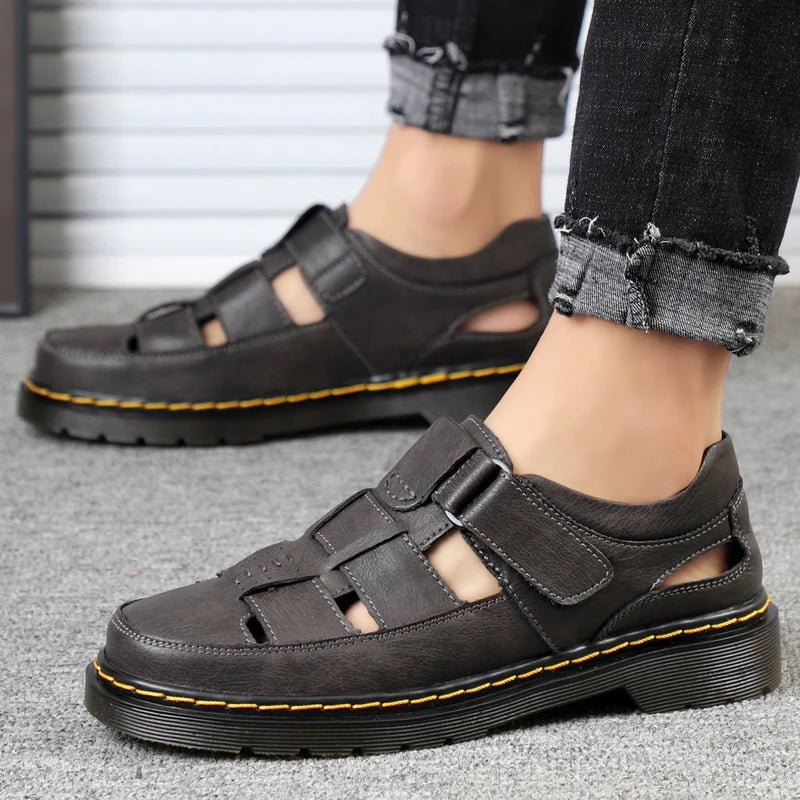 Travi Genuine Leather Sandals