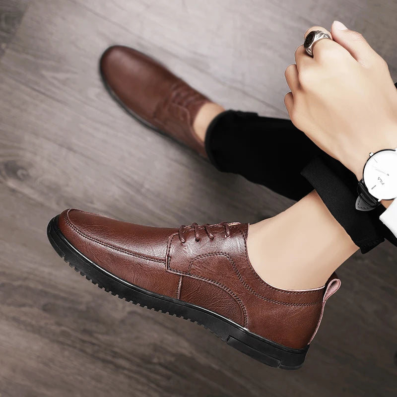 Bronce Genuine Leather Oxford