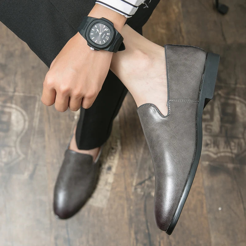 Stratos Genuine Leather Loafers