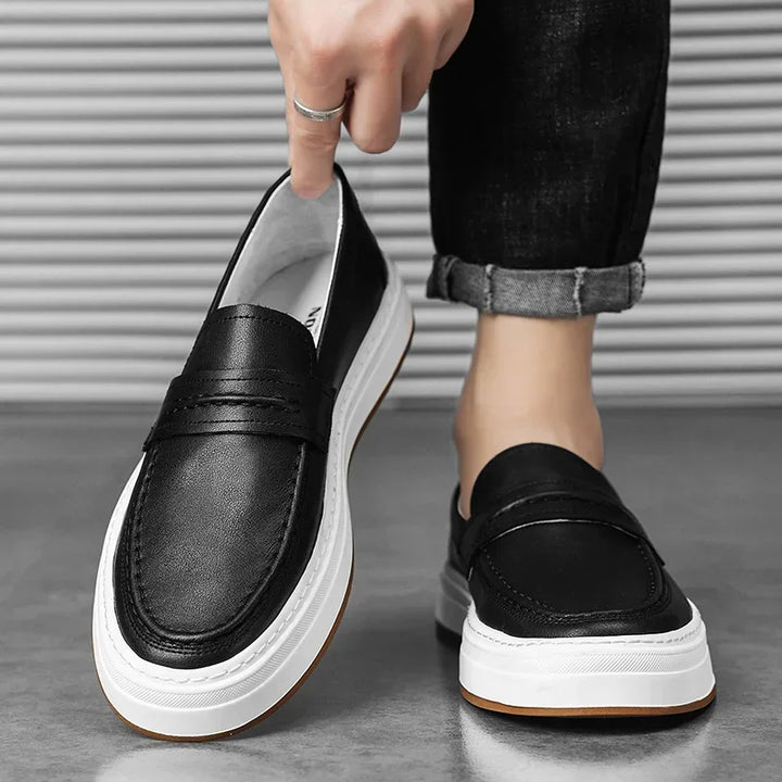 Moico Genuine Leather Loafers