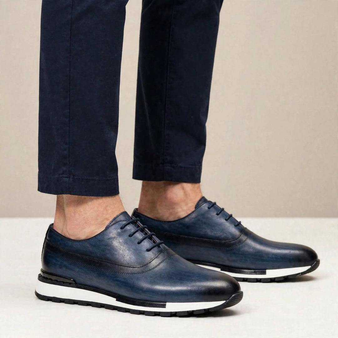 Tresten Cowhide Leather Shoes