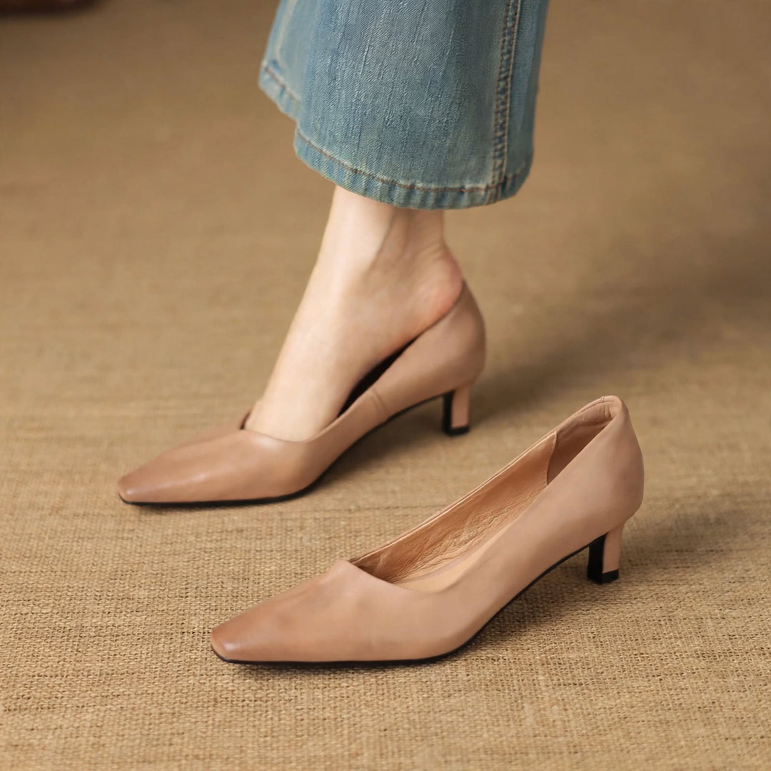 Bianca Genuine Leather Heels