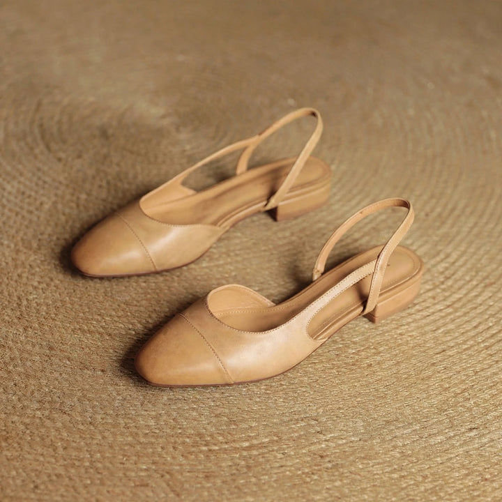 Ada Genuine Leather Mules
