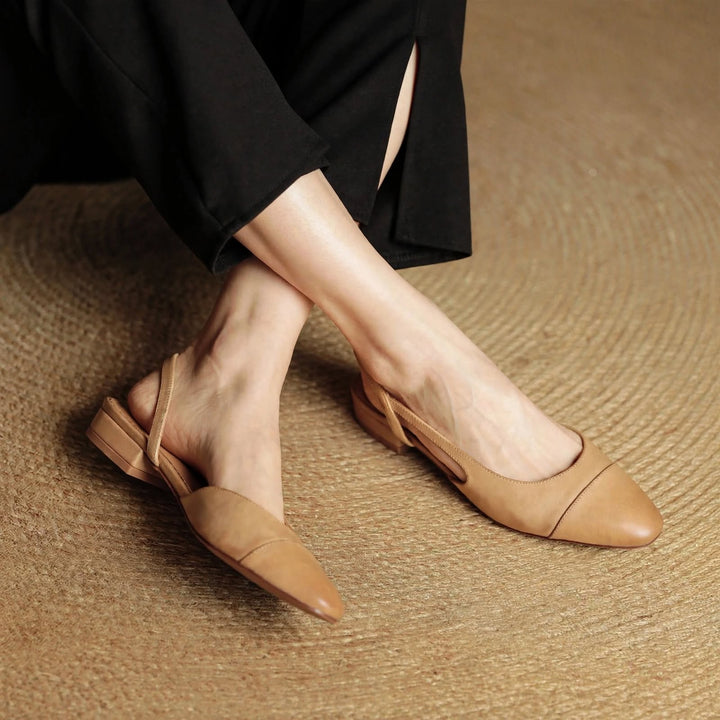 Ada Genuine Leather Mules