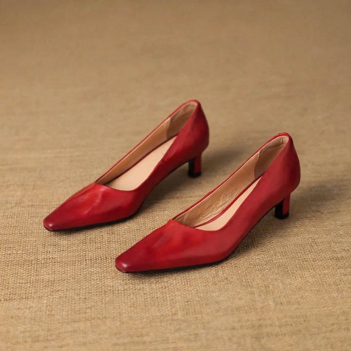 Bianca Genuine Leather Heels