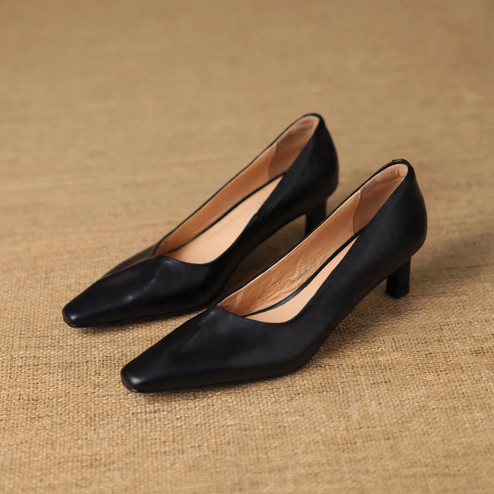 Bianca Genuine Leather Heels