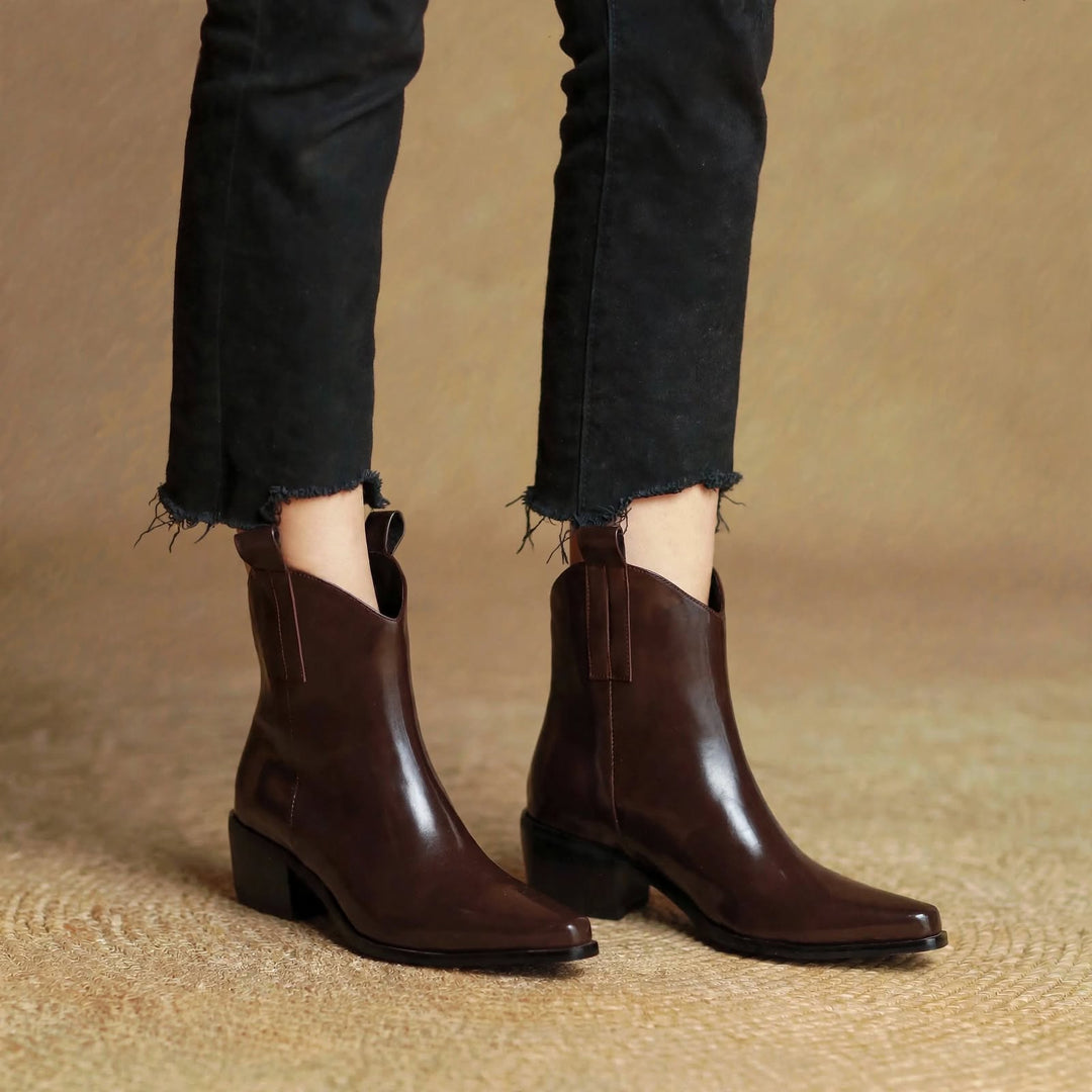 Aria Genuine Leather Boots