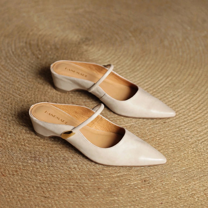 Jocelyn Genuine Leather Mules